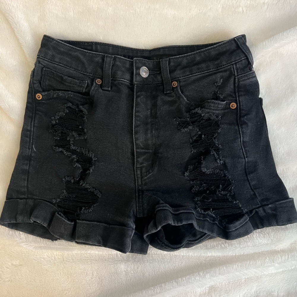 american eagle jean shorts